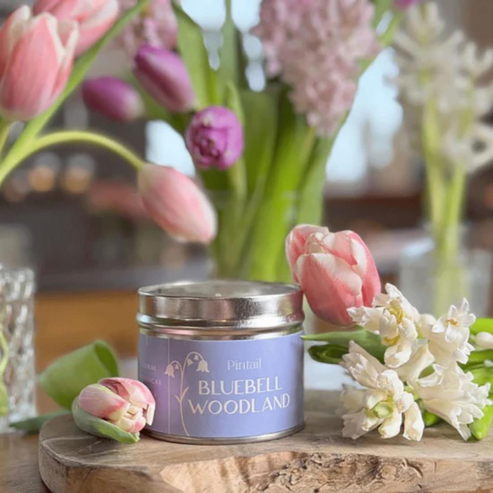 Pintail Candles Bluebell Woodland Tin Candle Extra Image 3